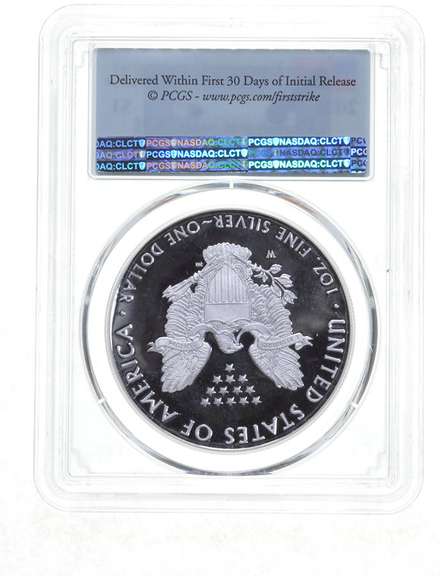PR70 DCAM 2020-W American Silver Eagle - V75 Privy - First Strike - Graded PCGS