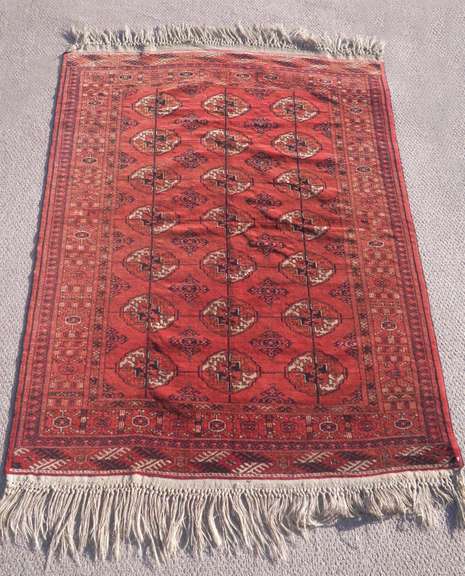 Semi Antique Persian Turkman 3.11x5.2