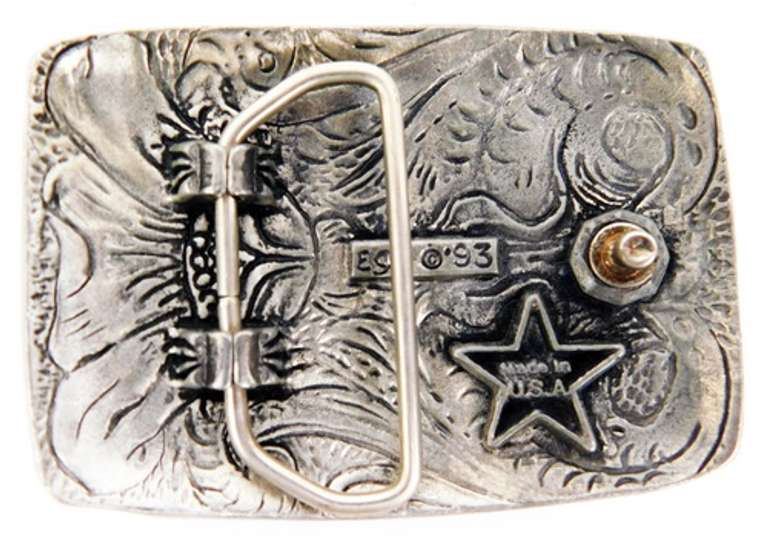 Ornate Cobra Snake Belt Buckle