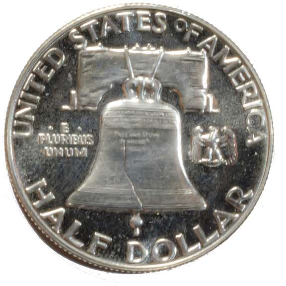 Choice Proof 1954 Franklin Half Dollar