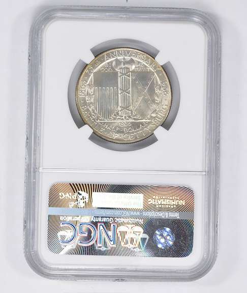 MS65 1936 Battle of Gettysburg Anniversary Commem. Half Dollar - NGC