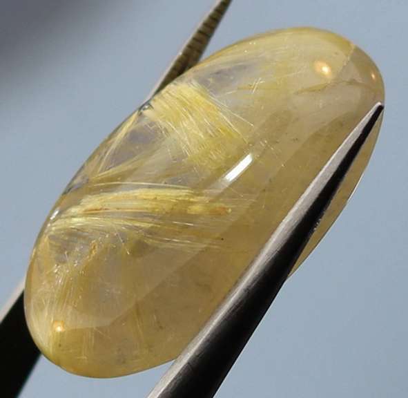 19.78ct Golden Rutilated Quartz