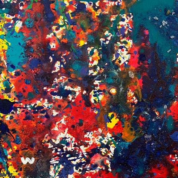 Colorburts 4 by Wyland Original