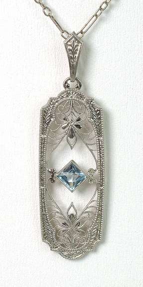 14KT Art Deco Necklace