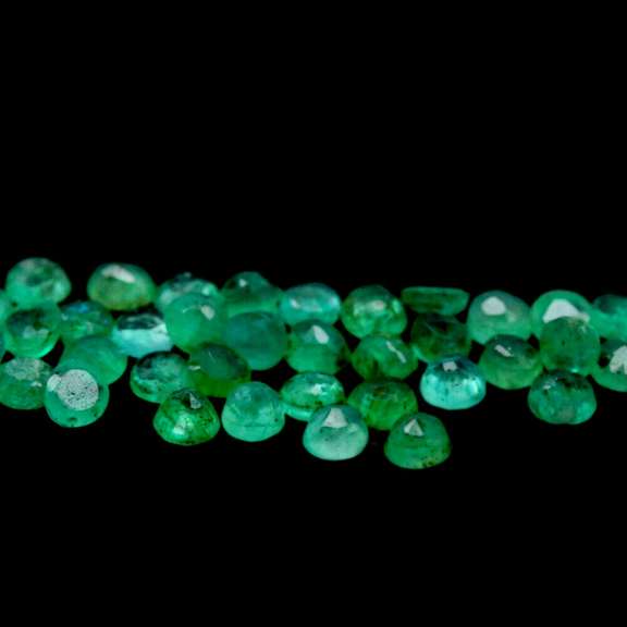 Large 6.26ct 93 piece Zambian Emerald parcel