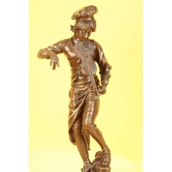 Italian Boy Bronze Statue