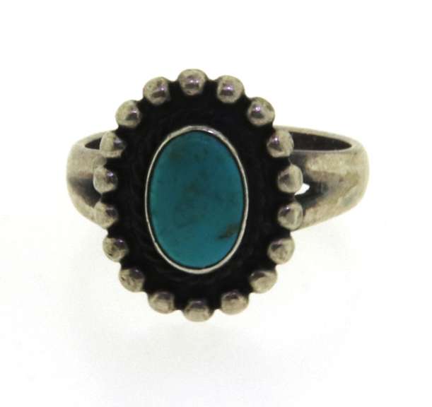 Lot of 4 Sterling Silver Gemstone Rings