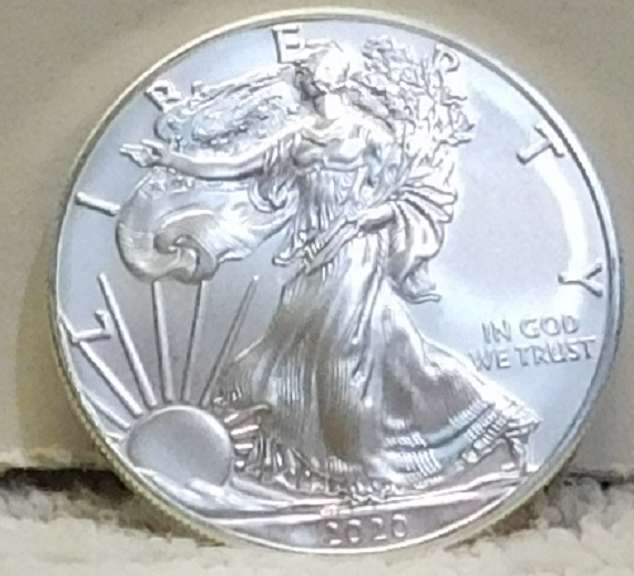 2020 Silver Eagle, Unc.