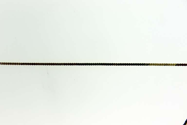 9K Yellow And  Trio Gold Woven Chocker Nechlace