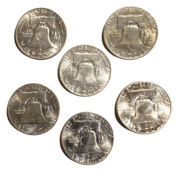 2 Each Frosty White BU 1954 P D S Franklin