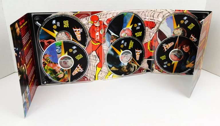 1990 The Flash Complete Series - 6 DVD's