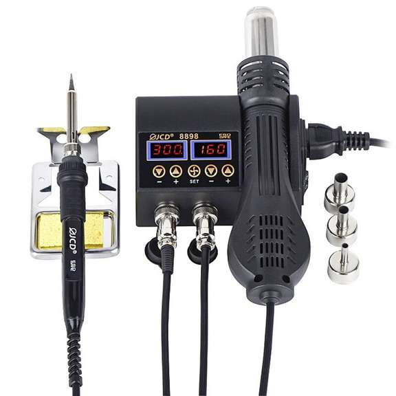 750W Soldering Station Hot Air Gun Heater