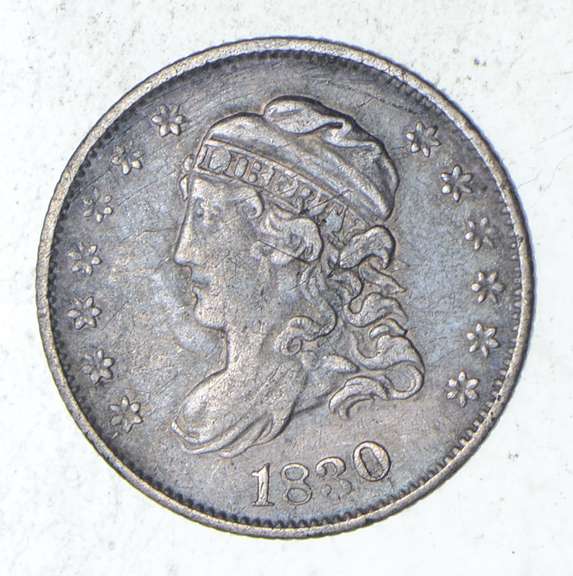 1830 Capped Bust Half Dime - Sharp