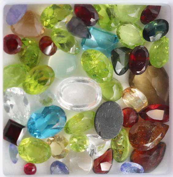 Heavy! 36.27ct assorted gemstone parcel