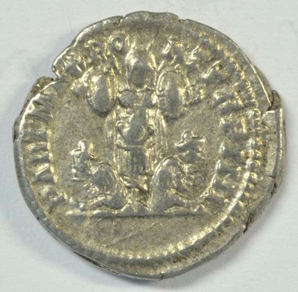 Near Mint Caracalla Roman Silver Denarius, 198-217 AD