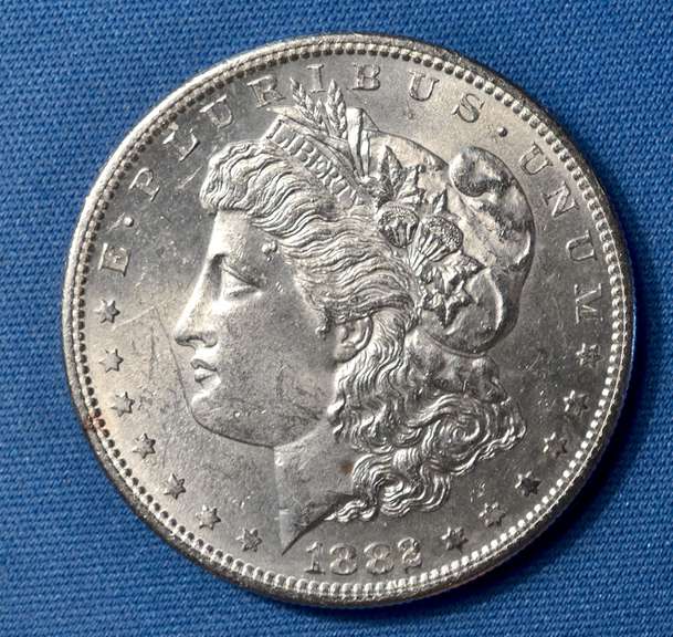 1882-S B U MORGAN DOLLAR