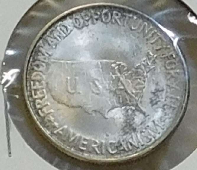 1953-S Wash Carver Silver Half Choice/Gem
