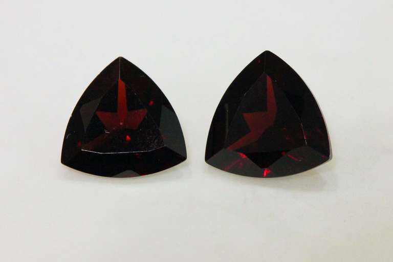 Rich Natural Garnet Pair - 5.02 cts.