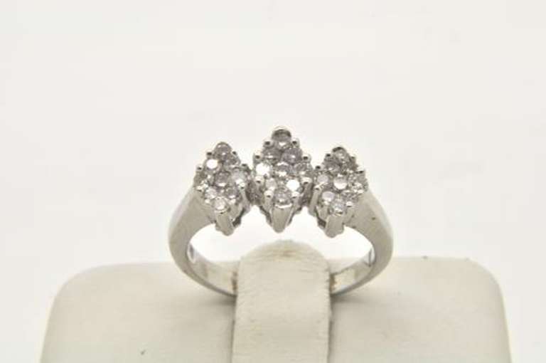 LADIES PAST, PRESENT, FUTURE DIAMOND RING