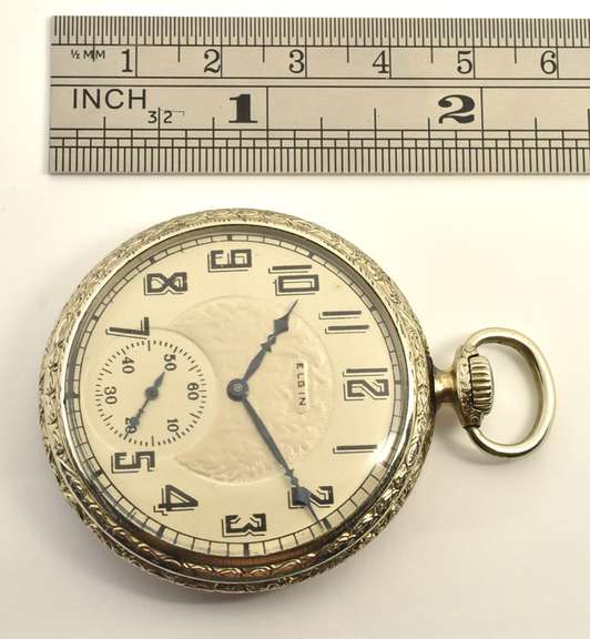 Wonderful Elgin Nickel Pocket Watch