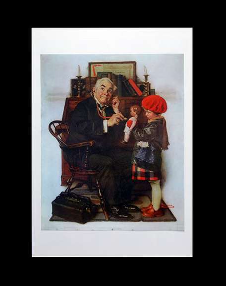 Norman Rockwell, Doctor And The Doll