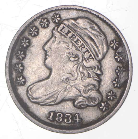 1834 Capped Bust Dime