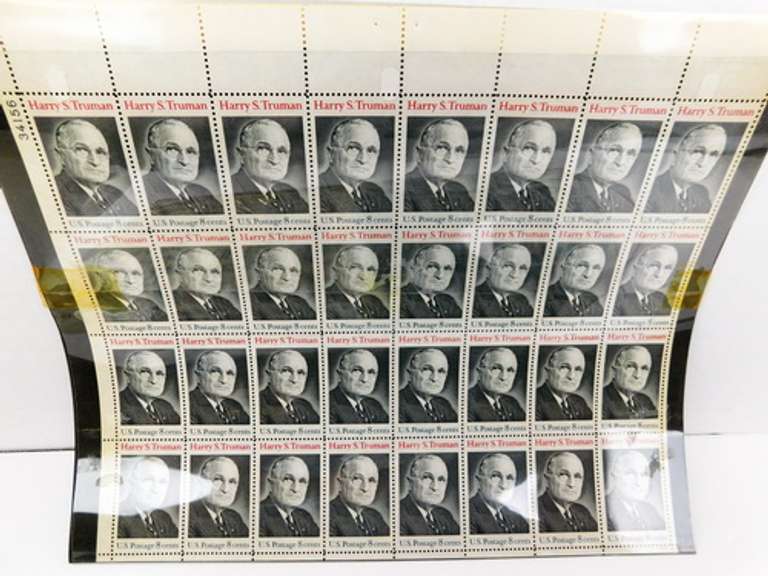 6 Full Sheets of US 8 Cent Stamps