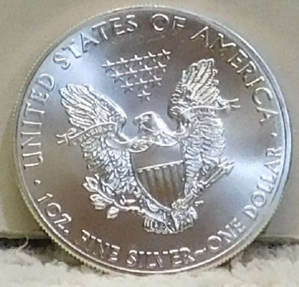 2020 Silver Eagle, Unc.