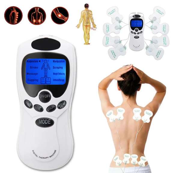 8 Modes Digital Meridian Physiotherapy Pulse Massager
