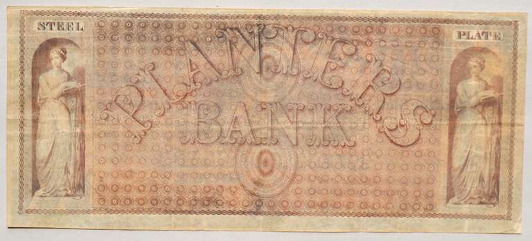 $ 20 Planters Bank Of Natchez Miss Nov 26 1839 Note
