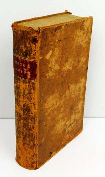 1850 Mayo's Virginia Guide to Magistrates Leather Book