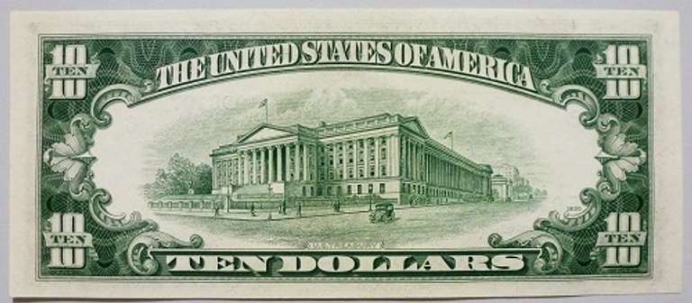 Crisp Exceptional $10 1950D Star Replacement Note FRB Atlanta!