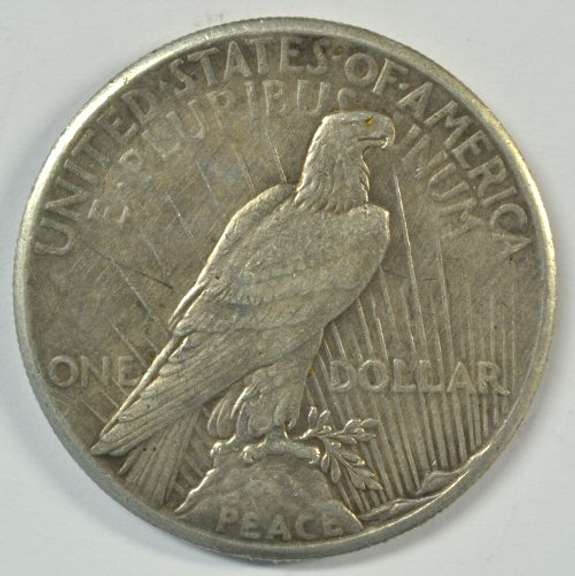 The Rare 1928-P Peace Silver Dollar. Razor-sharp