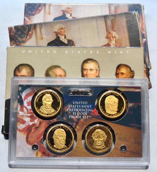 2007-2009 Presidential Dollar Proof Sets