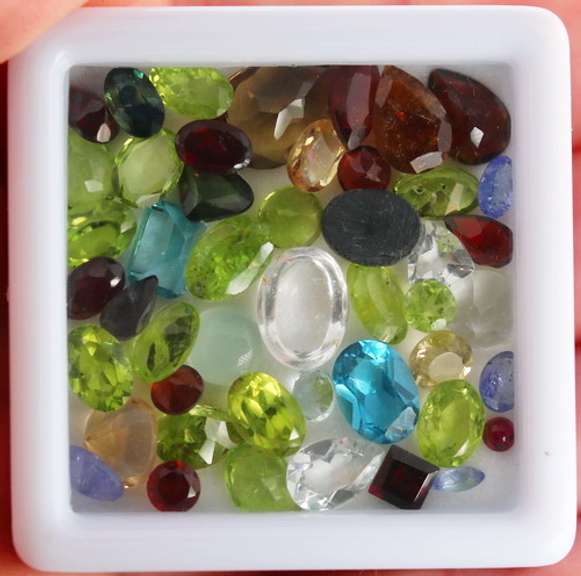 Heavy! 36.27ct assorted gemstone parcel