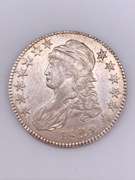 1824 Capped Bust Silver Half Dollar