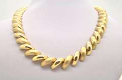 LADIES 14 KT YELLOW GOLD SAN MARCO NECKLACE
