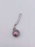 14kt Gold, Diamond & Pearl Pendant