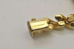 LADIES ITALIAN 14 KT GOLD SAN MARCO BRACELET