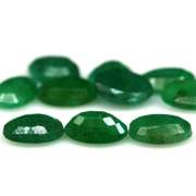 Oval cut 6.02ct Zambian Emerald set