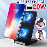 20W Qi Wireless Charger Phone Holder Stand