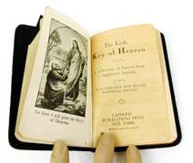 1925 Miniature Leather Catholic Prayer Book