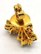 14K GOLD & DIAMONDS RING AND EARRINGS SET