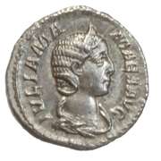 Julia Mameaa 222-235 AD  Silver Denarius