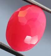 Gorgeous 1.62ct faceted flamingo pink Opal