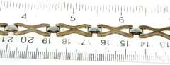 Sterling Silver X Link Bracelet