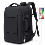 Expandable Large Capacity USB Tactical Backpack