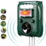 Solar Power Ultrasonic Animal Repeller Waterproof