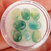 Wow! 10.55ct 8pc multi-color Grandidierite set