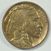 Lovely BU 1919-P Buffalo Nickel. Full strike